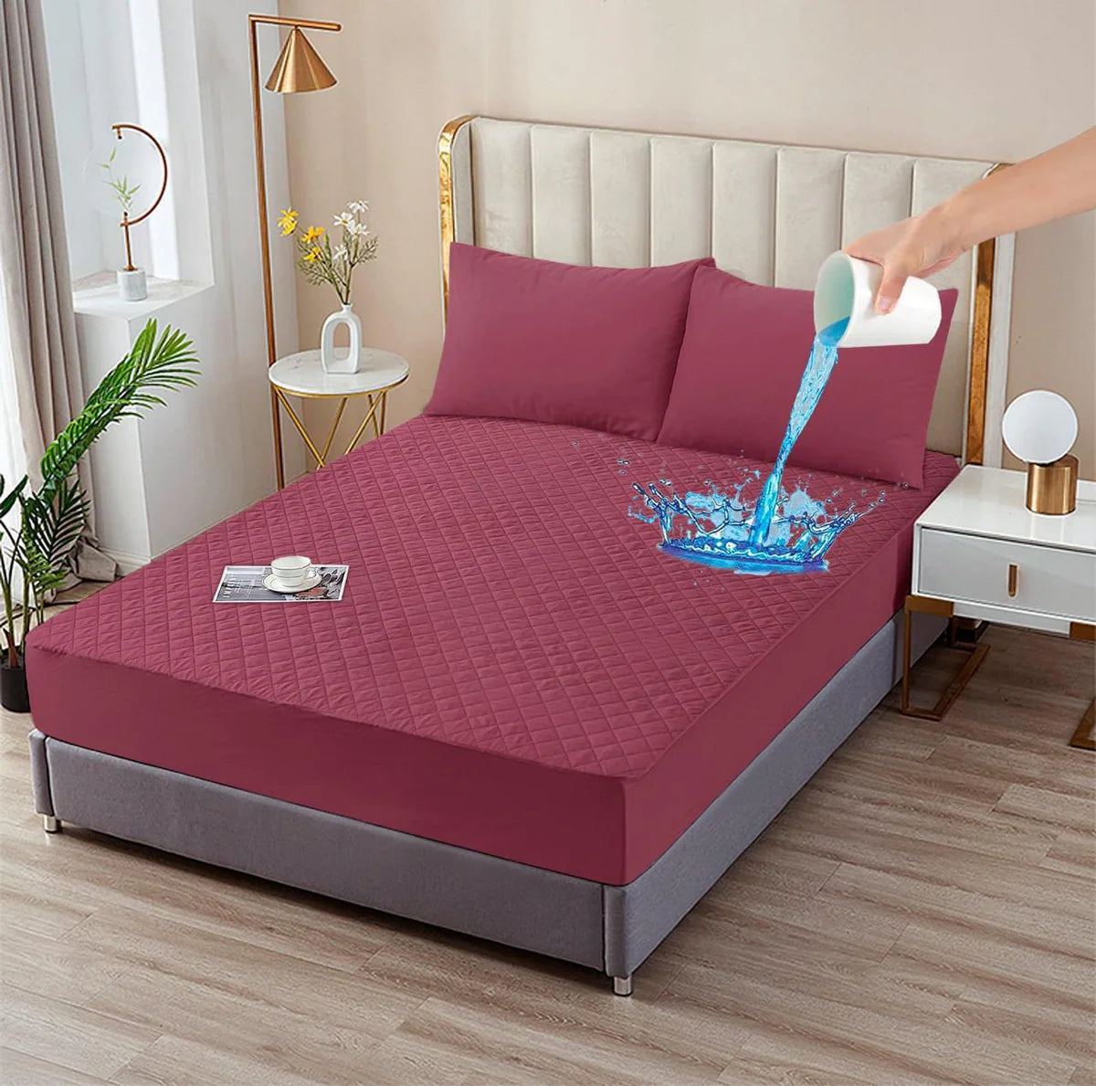 Water-Proof Ultra Sonic Mattress Protector β Premium Protection for Your Mattress
